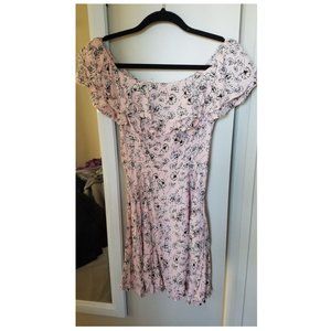 NEW Spring Floral Flowy off the shoulder Dress